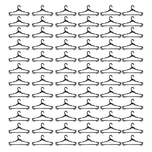 چوب لباسی کد N24 بسته 72 عددی