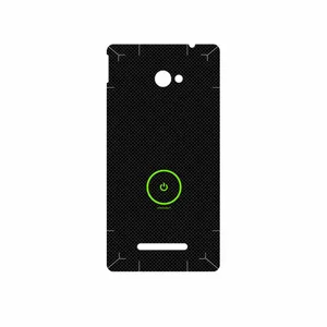 MAHOOT Minimal Power Button Cover Sticker for HTC 8X