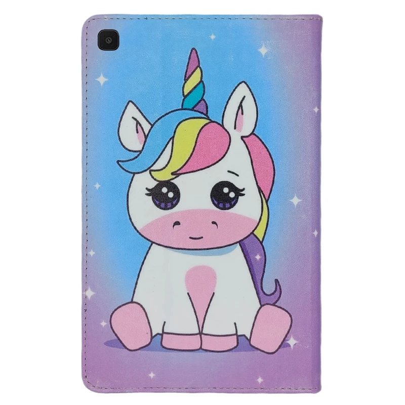 کیف کلاسوری طرح یونی کورن کد J-041 مناسب برای تبلت سامسونگ Galaxy Tab A 8.0 2019 T290 / T295