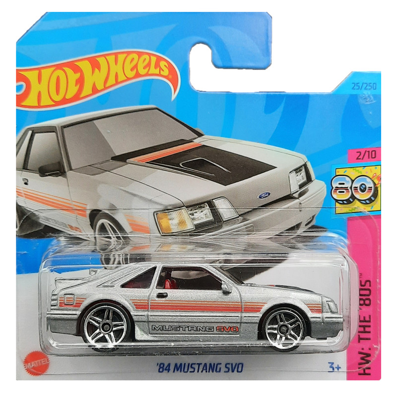 ماکت ماشین هات ویلز مدل 84 MUSTANG SVO
