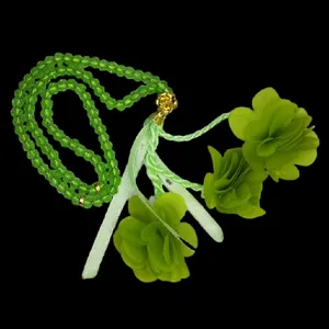 تسبیح مدل کریستال گل دار کد 40