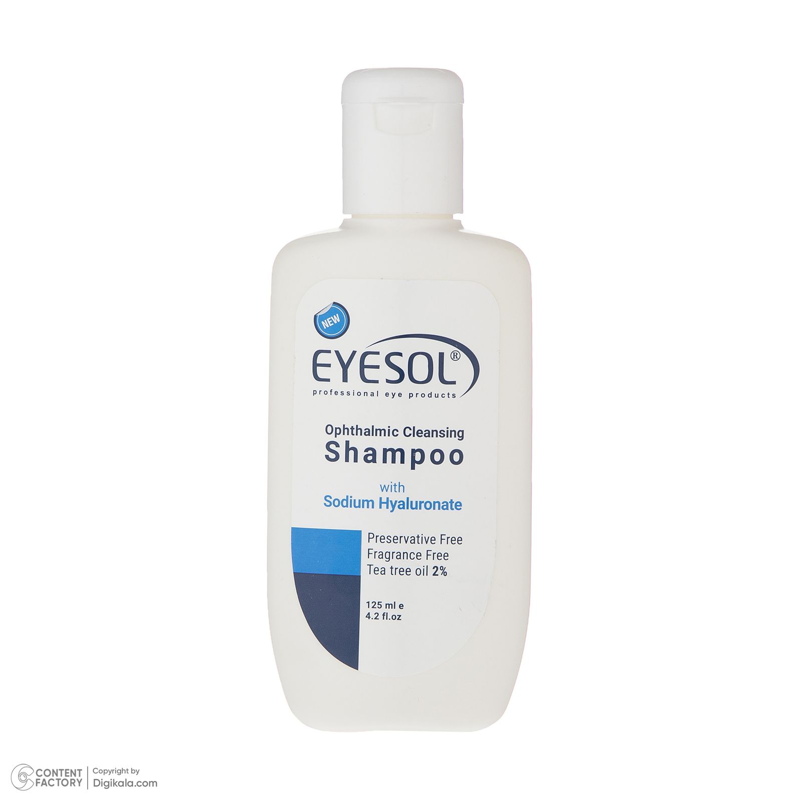 شامپو شست‌وشوی پلک و مژه آیسول مدل Ophthalmic حجم 125 میلی‌لیتر -  - 3