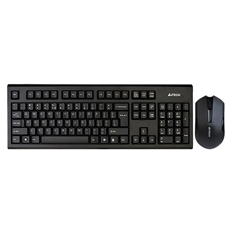 کیبورد و ماوس بی سیم ای فورتک مدل 3OOO_NS_Desktop_COMBO