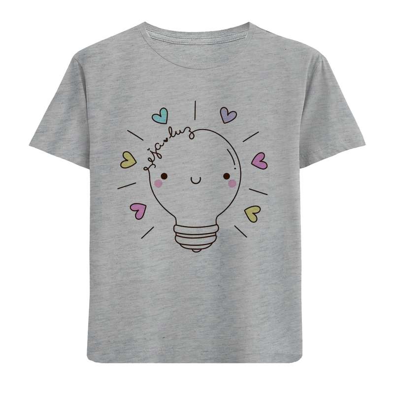 تی شرت آستین کوتاه بچگانه مدل لامپ F772