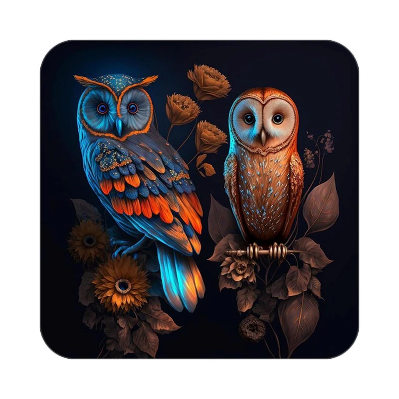 زیر لیوانی کاکتی طرح حیوانات رنگی مدل mp26637