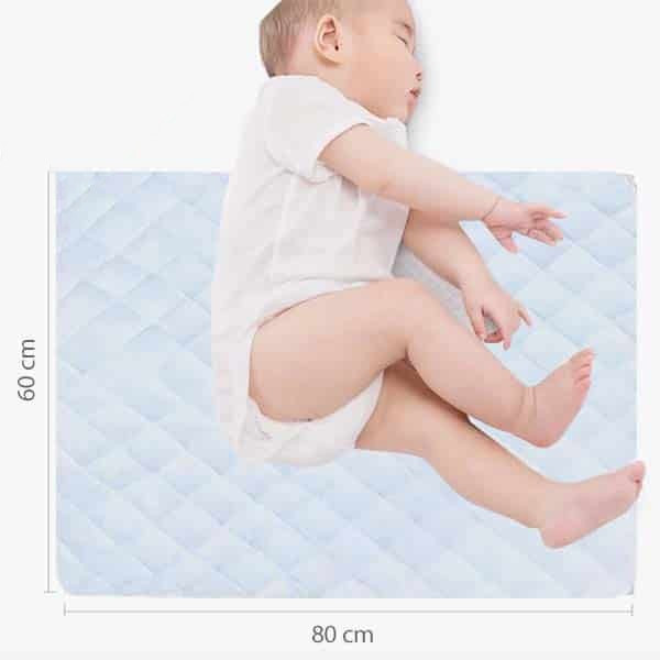 زیرانداز تعویض کودک مدل ادوادری کد 40x60