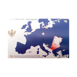 تمبر یادگاری مدل اروپا مونته نگرو