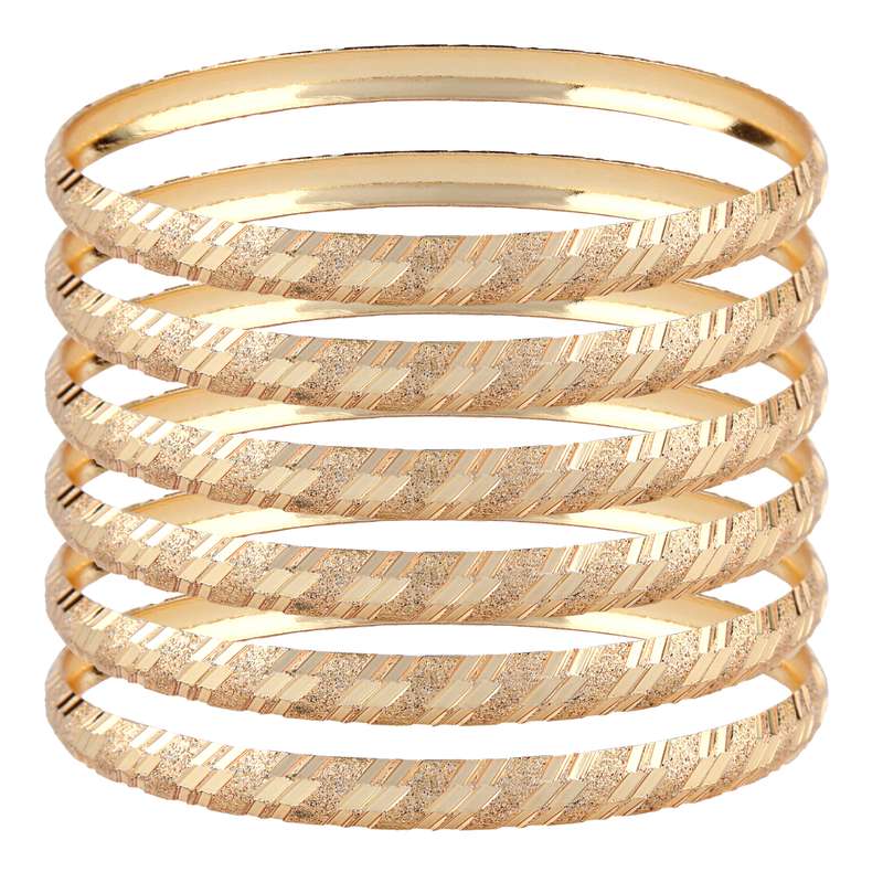 النگو زنانه ژوپینگ مدل TB-44 S1 مجموعه 6 عددی النگو زنانه ژوپینگ مدل TB-44 S1 مجموعه 6 عددی