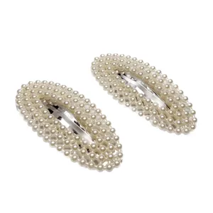 سنجاق مو زنانه مدل مرواریدی 045 بسته 2 عددی