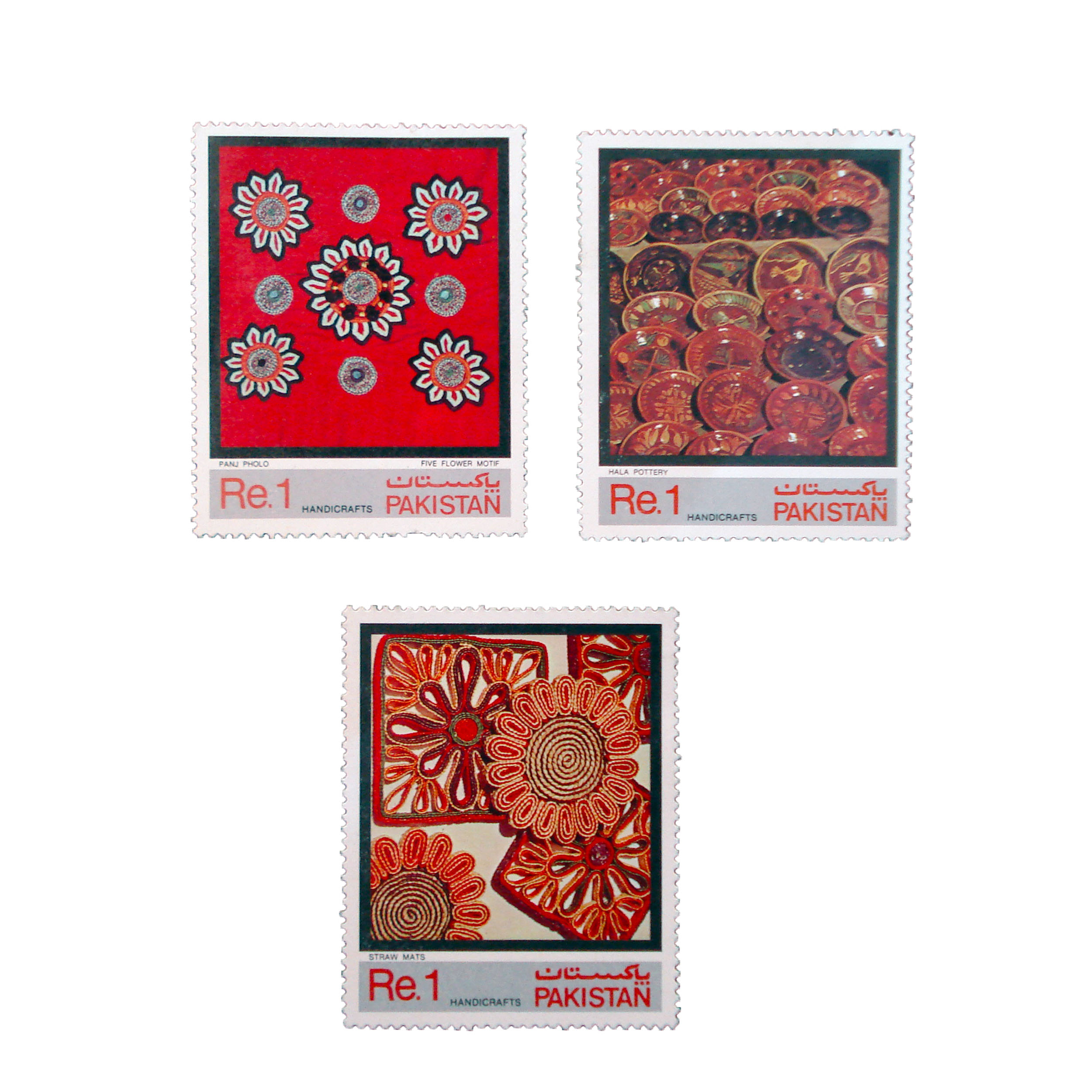 تمبر یادگاری مدل یادبود کد bc-1604 مجموعه 3 عددی