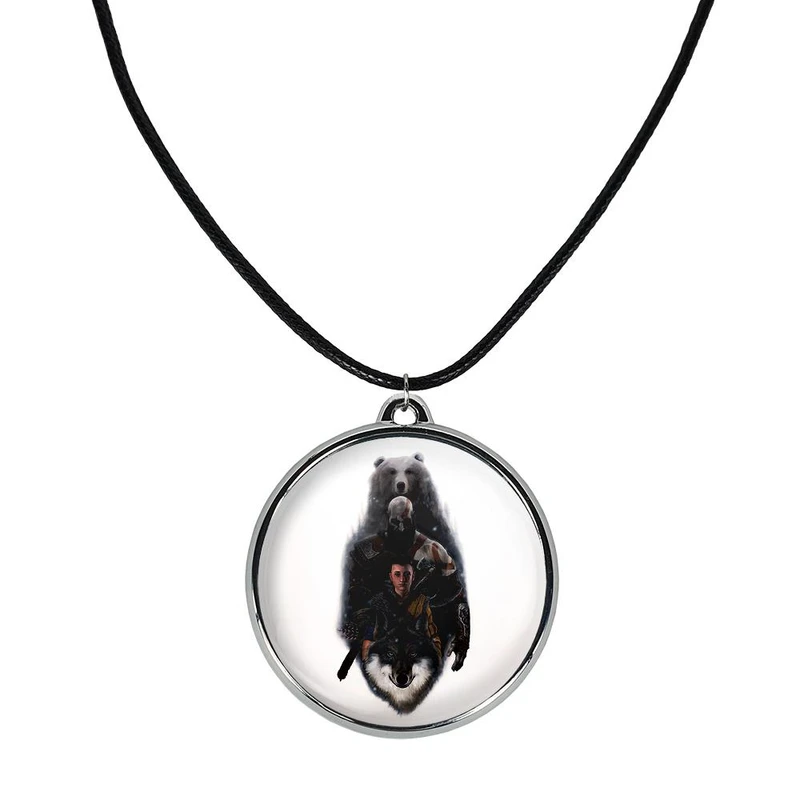 گردنبند خندالو مدل کریتوس اتریوس و فنریر گاد آف وار کد 3040330404