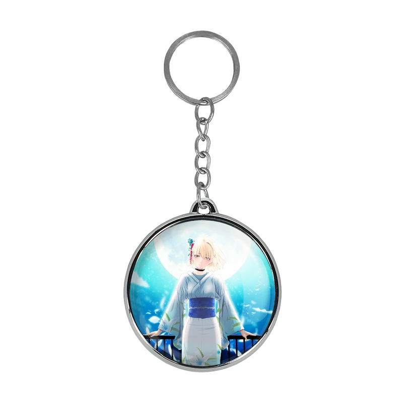 جاکلیدی خندالو طرح بازی تسوکی هیمه‌ (Tsukihime) مدل دوطرفه کد 3449434495