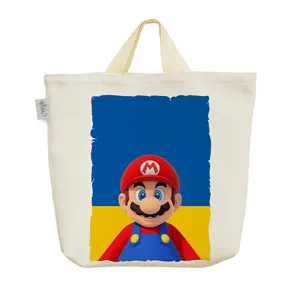 ساک خرید خندالو مدل سوپر ماریو Super Mario کد 3455