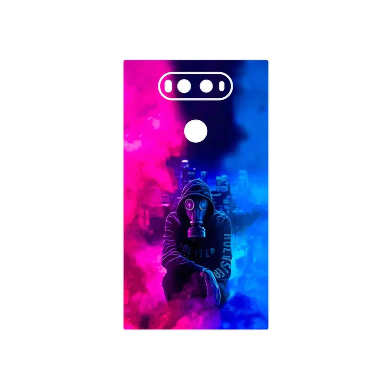 برچسب پوششی ماهوت مدل Smoke Rainbow Digital Art 2 مناسب برای گوشی موبایل ال جی V20