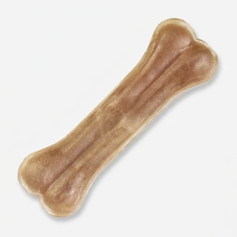 تشویقی سگ طرح استخوان ژلاتینی مدل 10 cm وزن 25 گرم