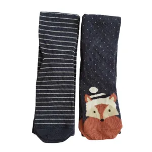 جوراب دخترانه جینا بنوتی مدل G18 مجموعه 2 عددی