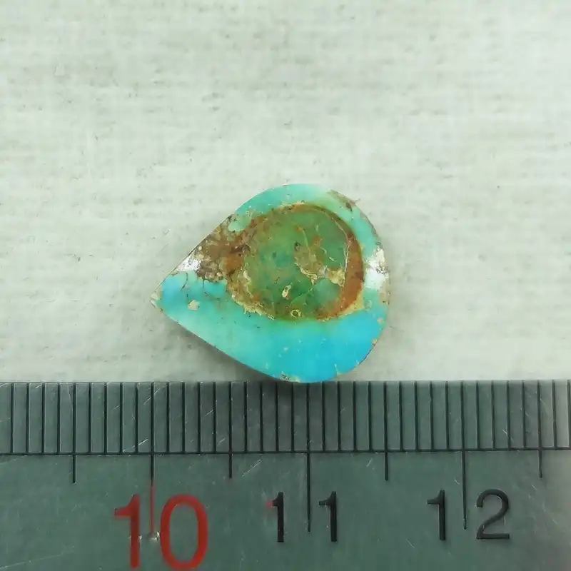 سنگ فیروزه نیشابور سلین کالا مدل طبیعی اشکی pc2-4