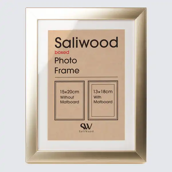 قاب عکس سالی وود مدل 215 کد FPBEG-22A-1520-101 سایز  16×21 سانتی متر
