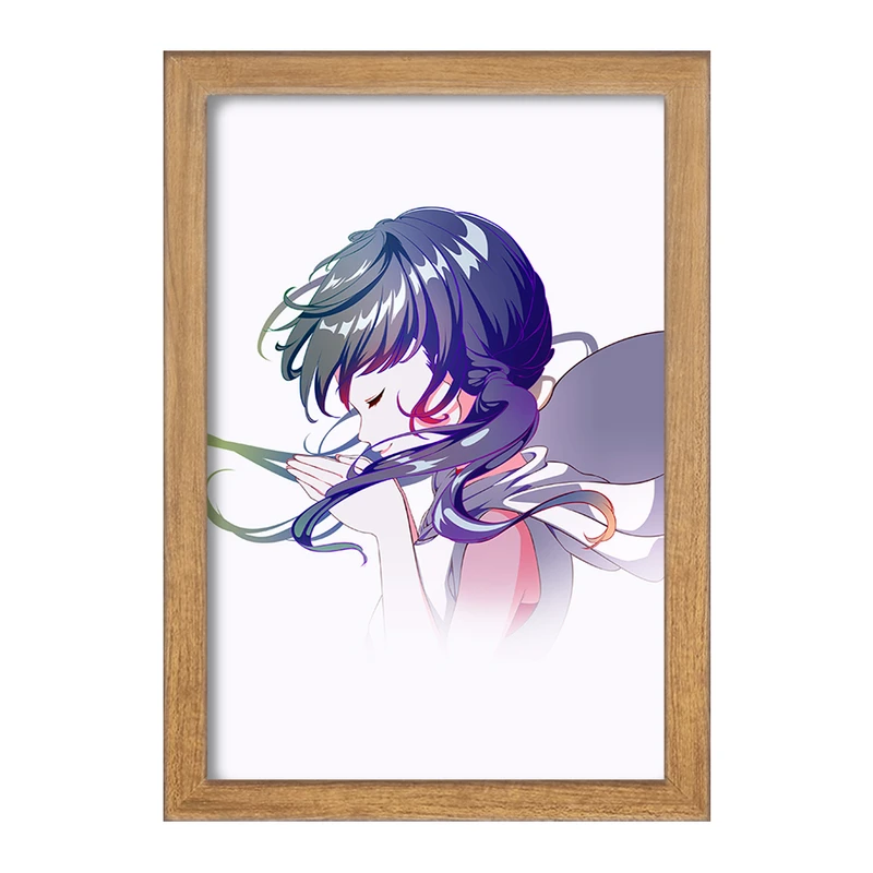 تابلو خندالو مدل هینا انیمه تغییر آب و هوا با تو  کد 17649