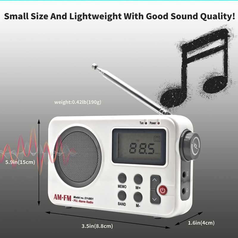 رادیو مدل 8801