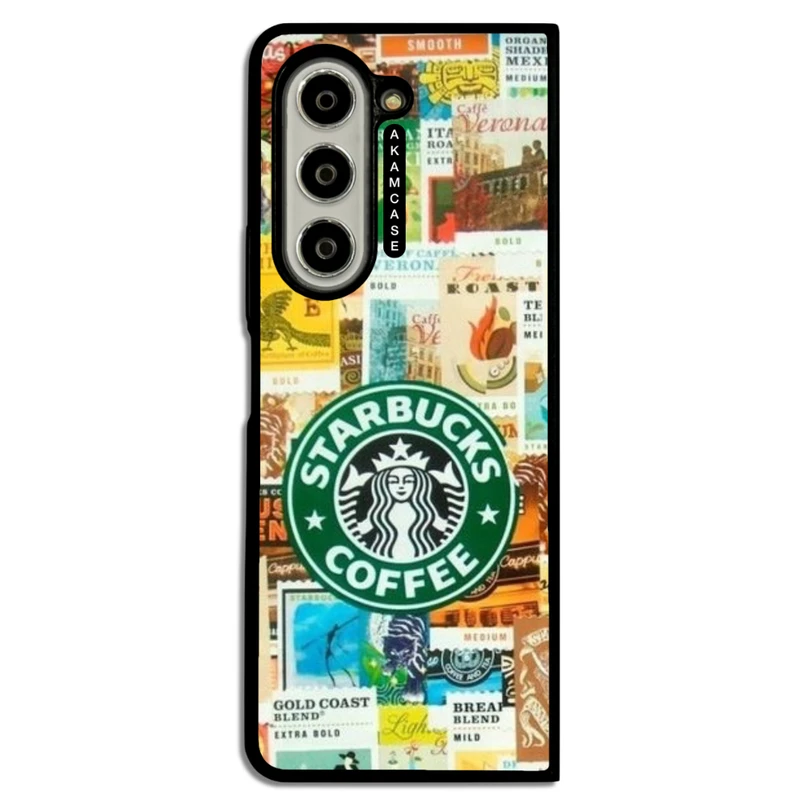 کاور آکام مدل AMC-WSGZFOLD5-STARBUCKS-30 مناسب برای گوشی موبایل سامسونگ Galaxy Z Fold 5