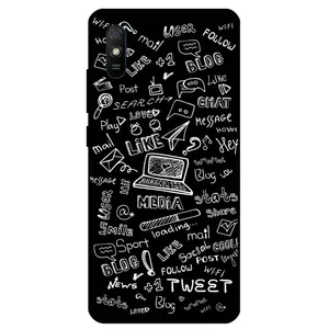 Megafone Social Media 1898 Cover For Xiaomi Redmi 9i / Redmi 9i Sport