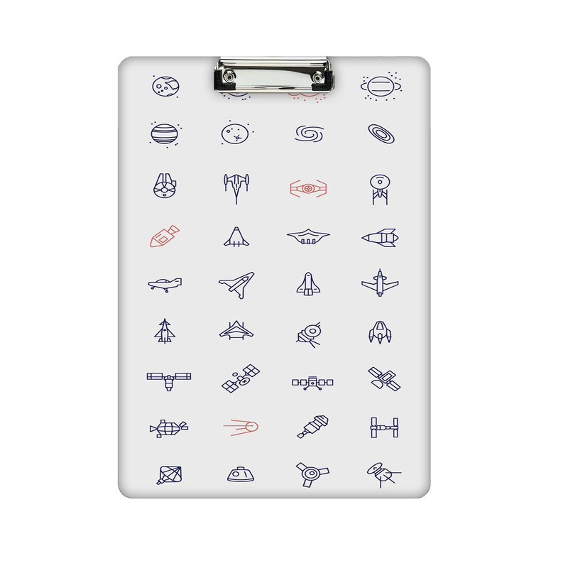 تخته شاسی طرح فضا کد 915 سایز A4