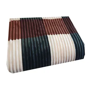پتو مسافرتی مدل پلیسه کد 1 سایز 200x230 سانتی متر