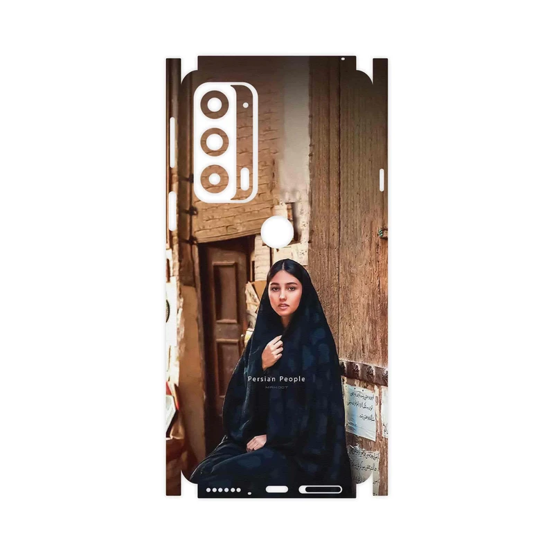 برچسب پوششی ماهوت مدل Portrait of an Iranian Woman-FullSkin مناسب برای گوشی موبایل موتورولا Edge 20
