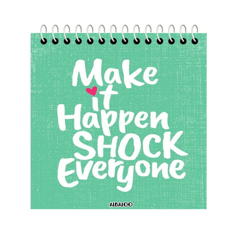 دفتر برنامه ریزی 50 برگ آلبالو مدل to do list طرح انگیزشی کد 4019