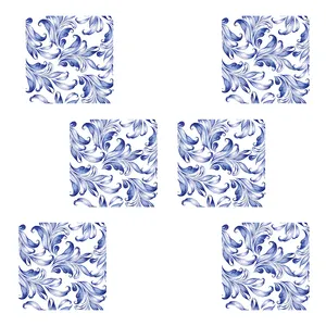 رومیزی مدل مخمل کد M00180 بسته 6 عددی