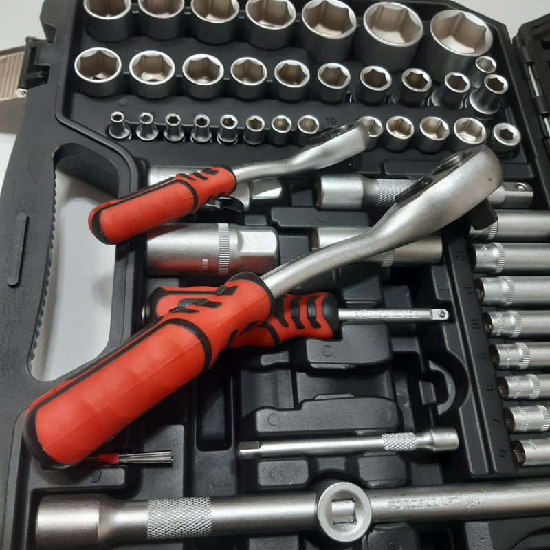 آچار بکس فورس کرافت مدل UY22595 مجموعه 108 عددی