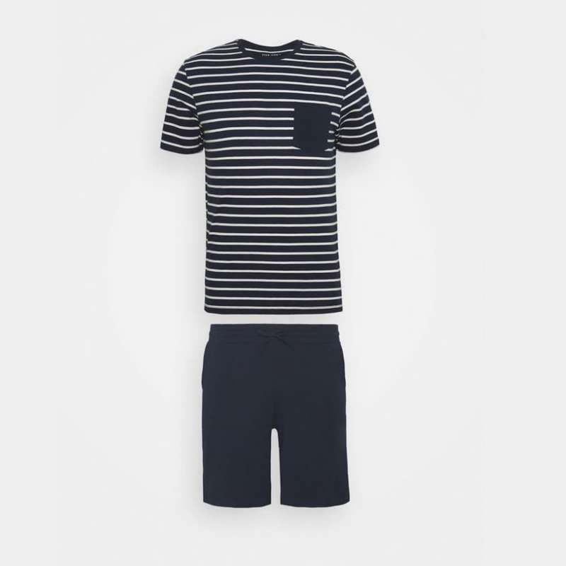 ست تی شرت و شلوارک مردانه پير1 مدل CZ7BY