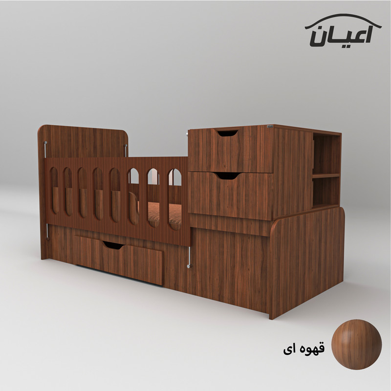 تختخواب کودک اعیان مدل FH629