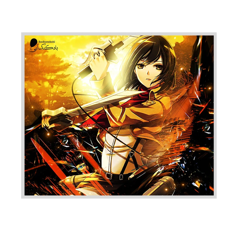  آویز تزیینی بادکنک آبی طرح انیمه مدل A15