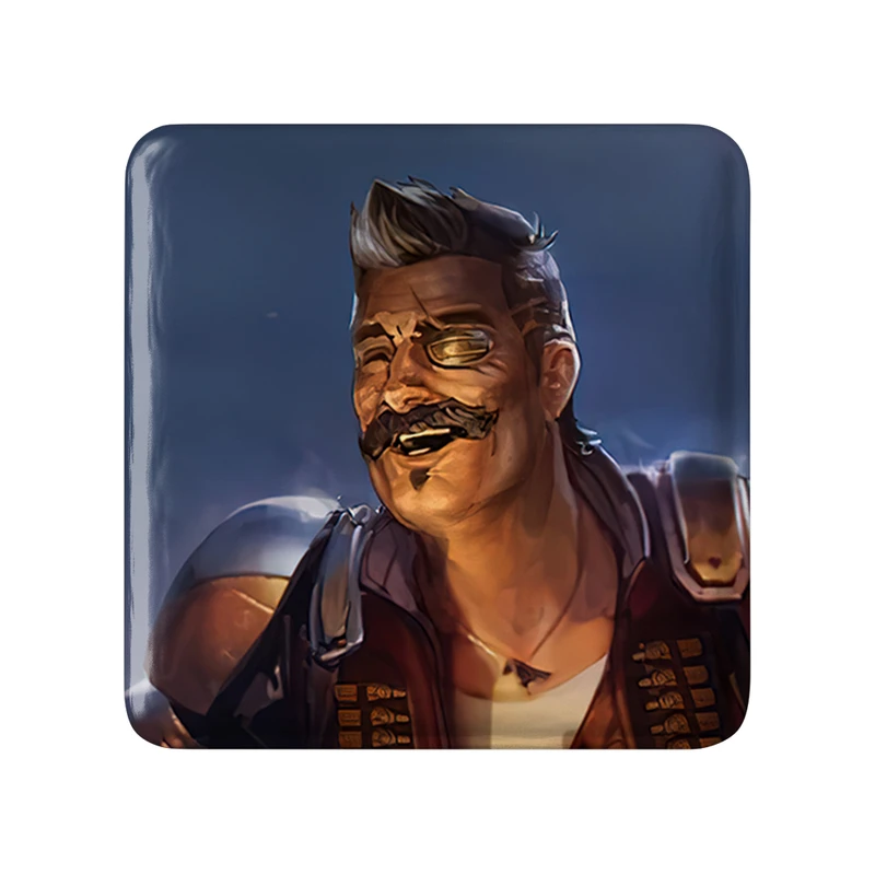 پیکسل خندالو طرح fuse  ایکس لجند مدل مربعی کد 30967