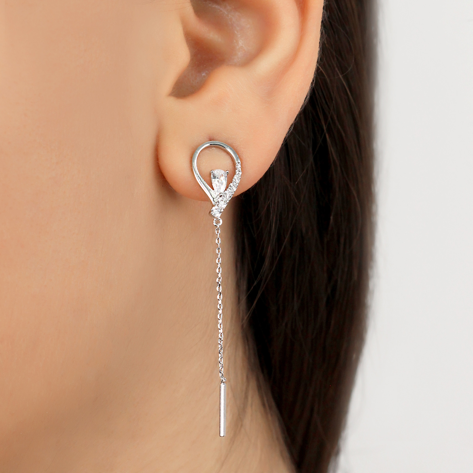 گوشواره زنانه ژوپینگ مدل J328