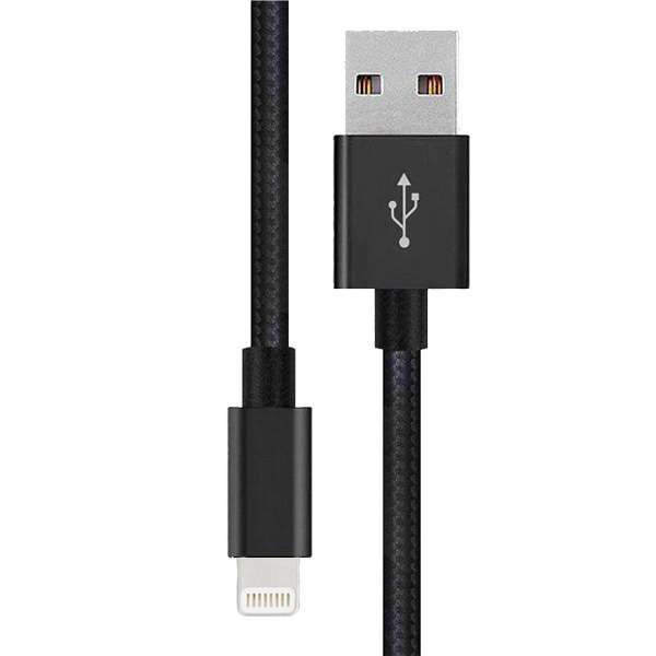  کابل تبدیل USB به لایتنینگ هانا مدل FAST CHARGING طول 1 متر