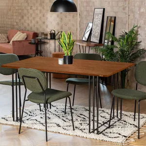 میز ناهارخوری چهار نفره دیزم مدل LNC-56B33-120BRN