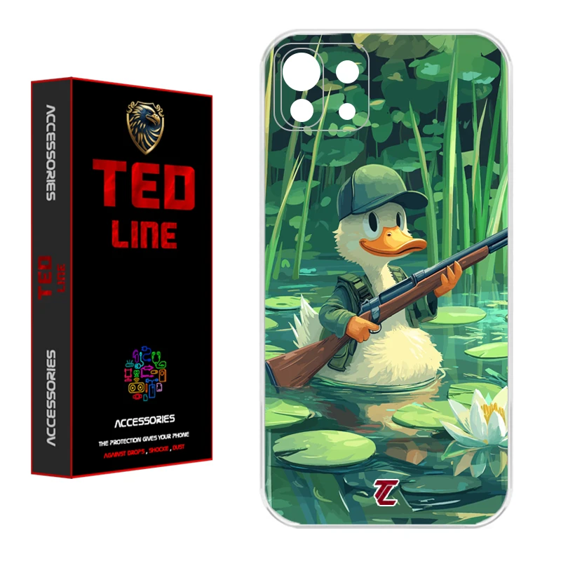 کاور تد لاین طرح اردک کد 1123 مناسب برای گوشی موبایل شیائومی Mi 11 Lite