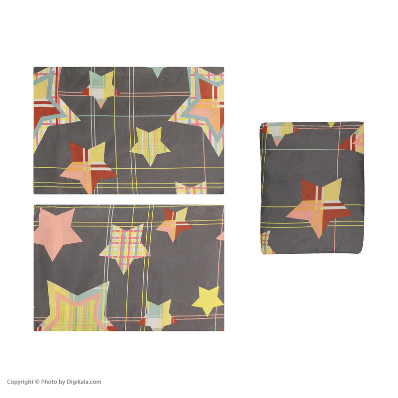 سرویس ملحفه کد 013 دو نفره 3 تکه 