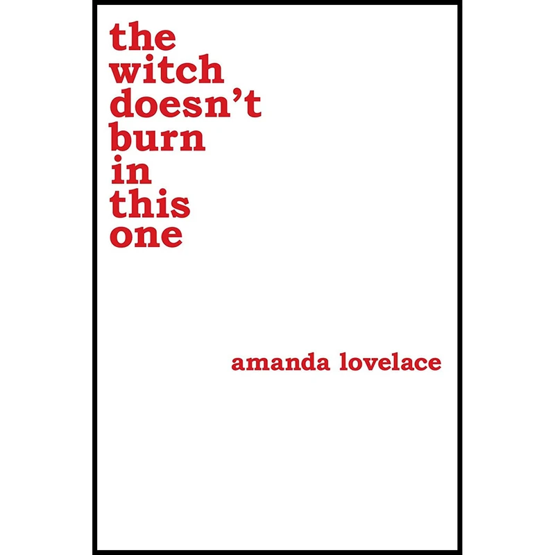 کتاب the witch doesnt burn in this one اثر Amanda Lovelace انتشارات Andrews McMeel Publishing