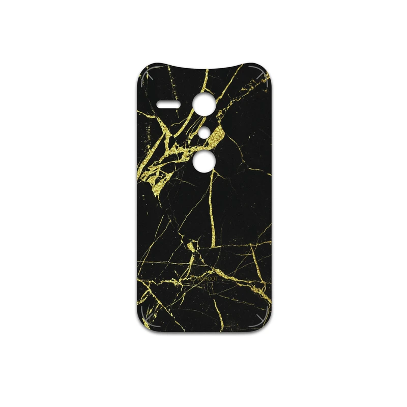 برچسب پوششی ماهوت مدل Graphite-Gold-Marble مناسب برای گوشی موبایل موتورولا Moto G