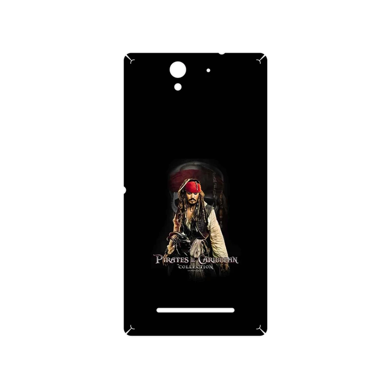 برچسب پوششی ماهوت مدل PIRATES OF THE CARIBBEAN مناسب برای گوشی موبایل سونی Xperia C3 Dual