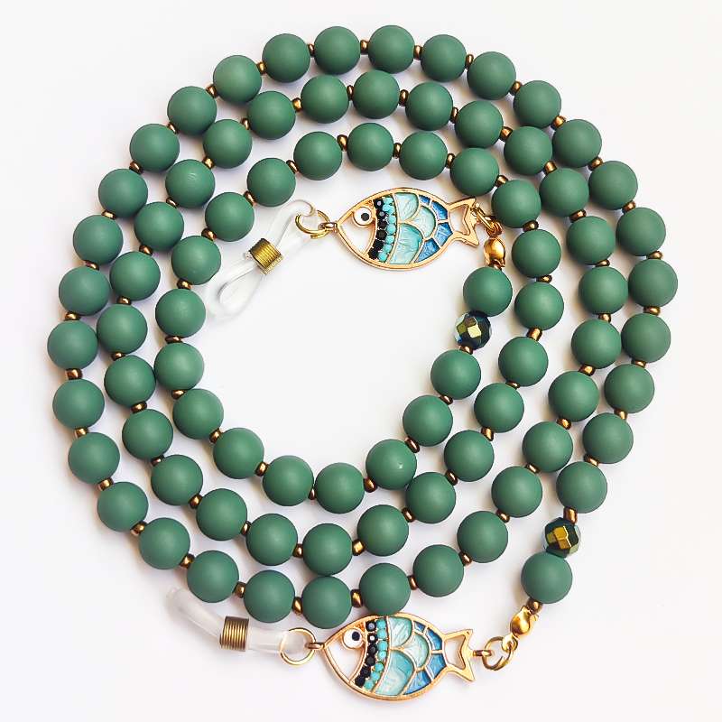 بند عینک مدل دو ماهی