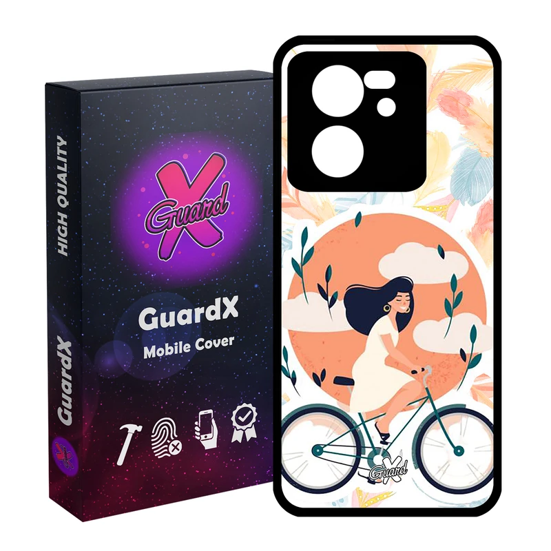 کاور گارد ایکس طرح Girl مدل Glass10340 مناسب برای گوشی موبایل شیائومی 13T/13T Pro/Redmi K60 Ultra