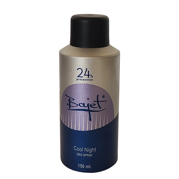 اسپری بدن باژه مدل cool Night حجم 150 میلی‌لیتر