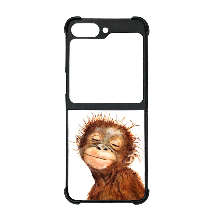 کاور گالری وبفر طرح قاب میمون مناسب برای گوشی موبایل سامسونگ galaxy z flip6