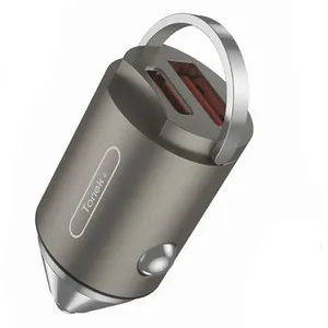 شارژر فندکی 30 وات دو پورت تونک مدل D16