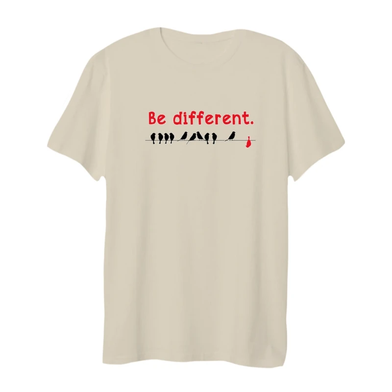 تی شرت لانگ زنانه مدل متفاوت باش